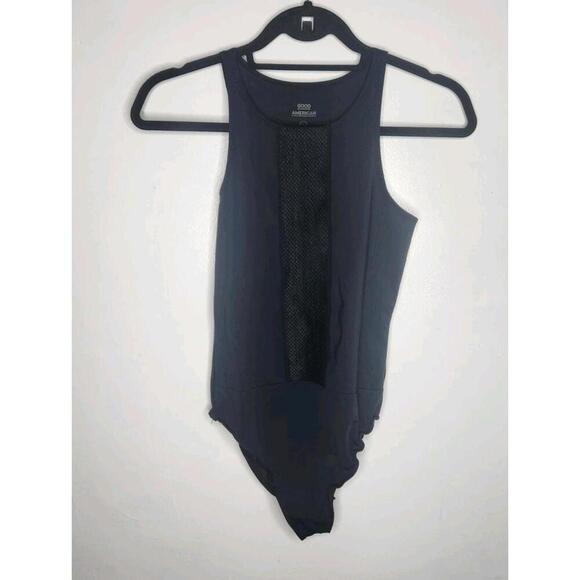 Good American The Peek-A-Boo Tank Bodysuit Women Size 2 - Picture 2 of 9